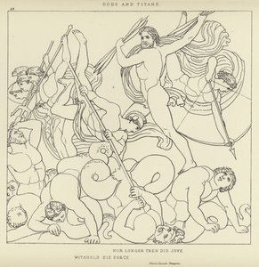 Gods and Titans by John Flaxman